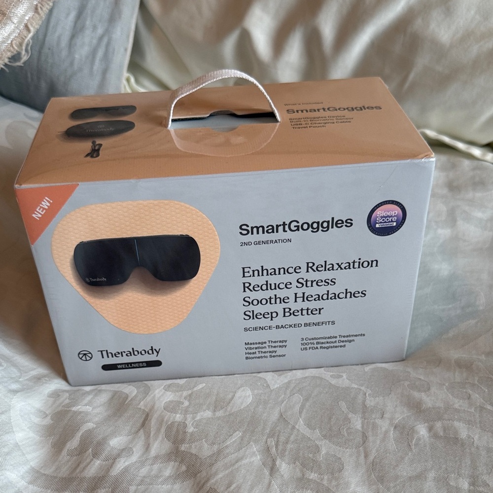 NIB Therabody SmartGoggles 2nd Generation